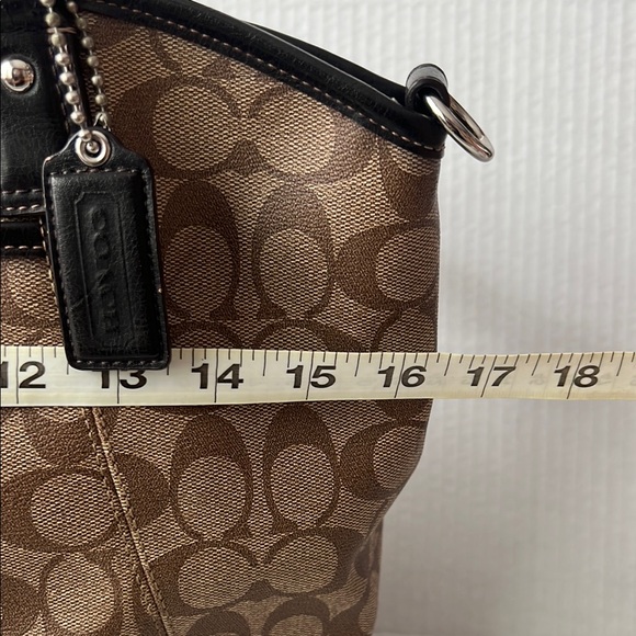 Coach Brown Signature Tote Bag - Picture 12 of 14